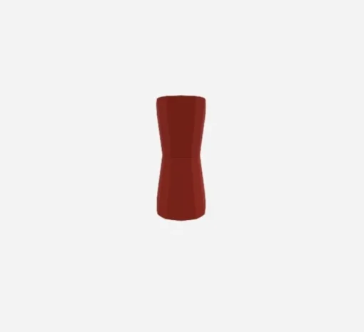Applique murale, ANKARA SMALL, rouge, L10cm, H25cm - Matière Grise