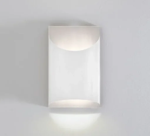 Applique*Penta Applique murale, Aprile, Fatty, , LED, 3000K, 377lm, L25cm, H40cm - blanc mat