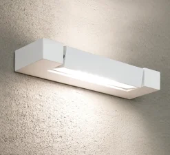 Applique*Nemo Lighting Applique murale, Ara, total , LED, 3000K, 1000lm, IP40, L29cm, H9cm - blanc