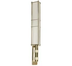 Applique*Bert frank Applique murale, Arbor, , Ø17cm, H75cm - laiton, blanc