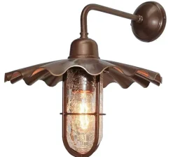 Applique*Mullan Lighting Applique murale, Ardle A, , IP65, L30cm, H36cm - bronze