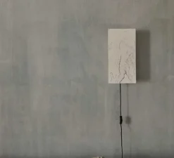 Applique*Ferm Living Applique murale, Argilla, , L20cm, H40cm - blanc