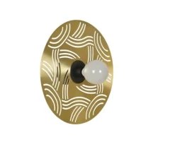 Applique murale, Ariane, laiton, Ø40cm, P10cm - Market Set