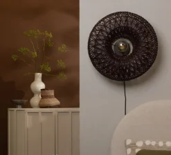 Applique*Good&Mojo Applique murale, Arizona, , L50cm, H50cm - burgundy