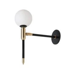 Applique*Daniel Gallo Applique murale, Arlette, , L9cm, H27cm - noir