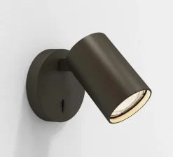 Plafonnier & Spot|Applique*Astro Applique murale, Ascoli Single Switched, , L9cm, H10cm - Lighting bronze