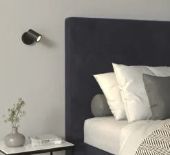 Applique*Astro Applique murale, Ascoli Single Switched, , L9cm, H10cm - Lighting noir mat