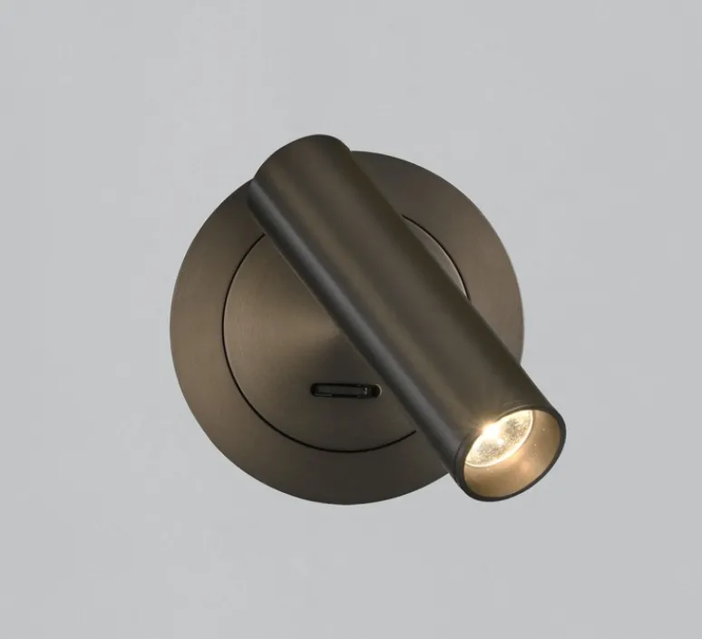 Applique*ACB Applique murale, Atria Recessed, , LED, 3000K, 285 lm, Ø3cm, H11cm - bronze