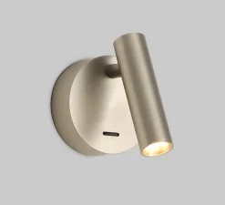 Applique murale, Atria Surface, nickel, LED, 3000K, 285 lm, Ø3cm, H11cm - ACB