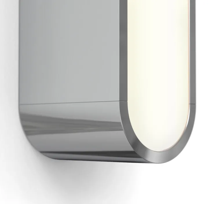 Applique*Astro Applique murale, Atticus 900, , IP44, LED, dim, 3000K, 976 lm, L5cm, H90cm - chrome