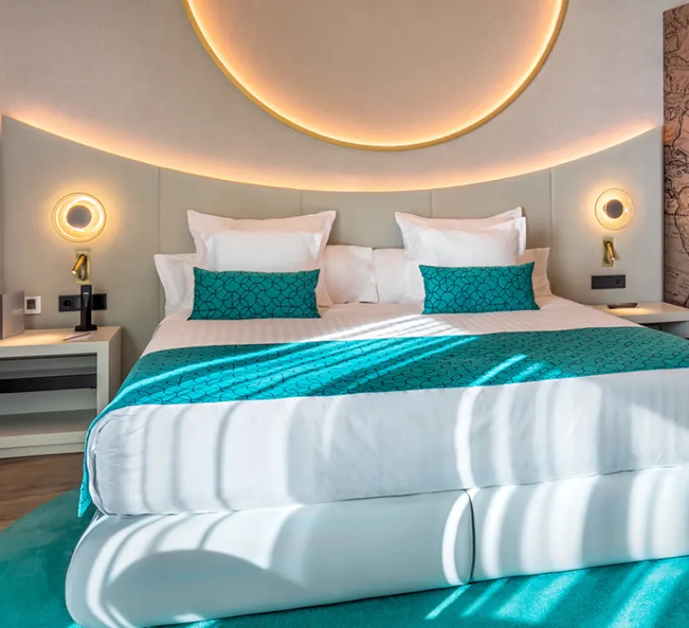 Applique*Marset Applique murale, Aura, , LED, 2700K, 448lm, Ø17,9cm, P9,6cm - opale