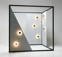 Applique*Marset Applique murale, Aura, , 2700k, 447lm, Ø17,9cm - transparent