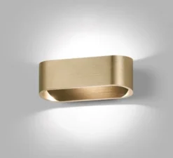 Applique*Light Point Applique murale, Aura W1, , LED, dim, 3000K, 660 lm, L16cm, H6cm - laiton