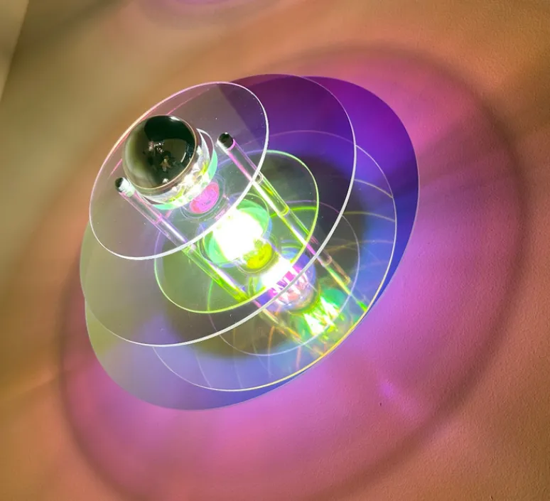 Applique*Elements lighting Applique murale, Aurore, , L30cm, H30cm- irisée