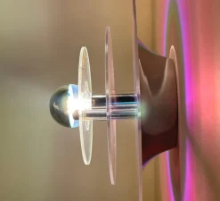 Applique murale, Aurore Petite, irisée, L22cm, H22cm-Elements lighting