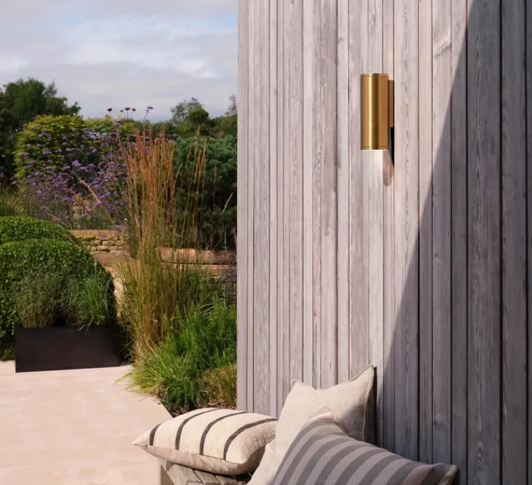 Applique*Astro Applique murale, Ava 200 Coastal, , IP44, L7,5cm, H20cm - laiton brossé PVD