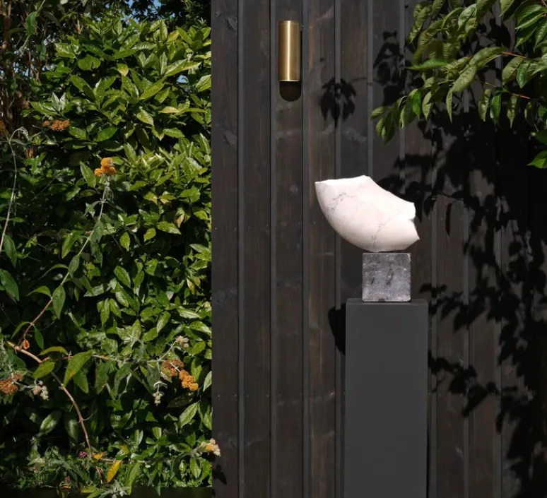 Applique*Astro Applique murale, Ava 200 Coastal, , IP44, L7,5cm, H20cm - laiton brossé PVD