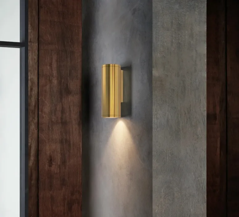 Applique*Astro Applique murale, Ava 200 Coastal, , IP44, L7,5cm, H20cm - laiton brossé PVD