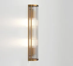 Applique*Astro Applique murale, Avignon, Round 525, , L12,6cm, H52,5cm - laiton antique