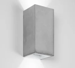 Applique murale, [B8], gris, argent, L10cm, H23cm - GANTLights