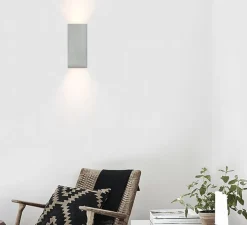 Applique*GANTLights Applique murale, [B8], , L10cm, H23cm - gris, cuivre