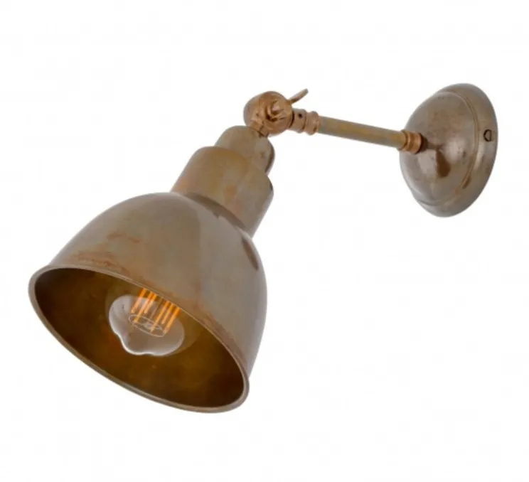 Applique murale, Baku, Lation antique, Ø15cm, H27cm - Mullan Lighting