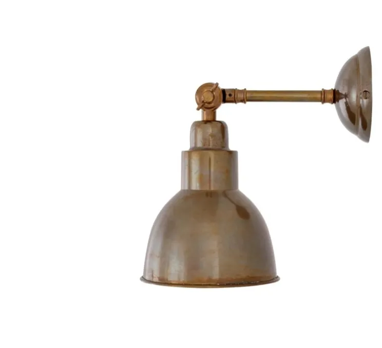 Applique murale, Baku, Lation antique, Ø15cm, H27cm - Mullan Lighting