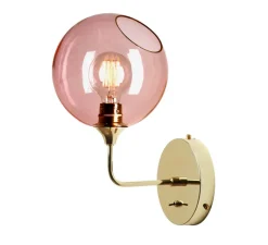 Applique*Design by us Applique murale, Ballroom, , Ø20cm, H37cm - rose