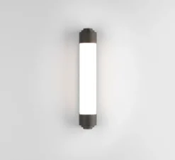 Applique murale, Belgravia 400 Led, bronze brossé, LED, dim, 3000k, 410 lm, L7,1cm, H40cm - Astro