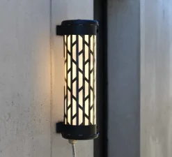 Applique*Sammode Applique murale, BELLEVILLE MINI, , IP68, Ø10cm, H36cm - noir