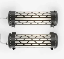 Applique*Sammode Applique murale, BELLEVILLE MINI, , IP68, Ø10cm, H36cm - noir