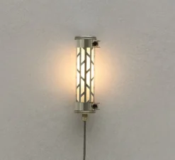 Applique*Sammode Applique murale, Belleville Nano, , E14, 2700K, IP66, Ø7cm, H27cm - argent