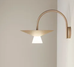 Applique*Estiluz Applique murale, Belt 4140, , 2700k, L51,3cm, H33,9cm - Champagne