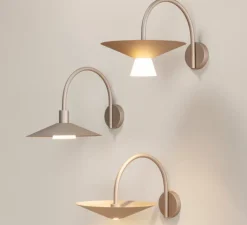 Applique*Estiluz Applique murale, Belt 4140, , 2700k, L51,3cm, H33,9cm - Champagne