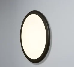 Applique*Tooy Applique murale, Bilancella, 512.71, , IP40, LED, dim, 2700K, 3200 lm, Ø52cm, P4cm - noir texturé