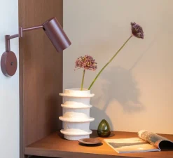 Applique murale, Bilbao, burgundy, L33cm, H27cm - It's about Romi