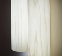 Applique*LZF Applique murale, Black Note DU, , LED, 3000K, 2884lm, L20cm, H34cm - ivoire, métal finition noir mat