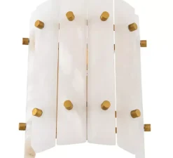 Applique*Eichholtz Applique murale, Blason single, , L22cm, H27cm - Albâtre