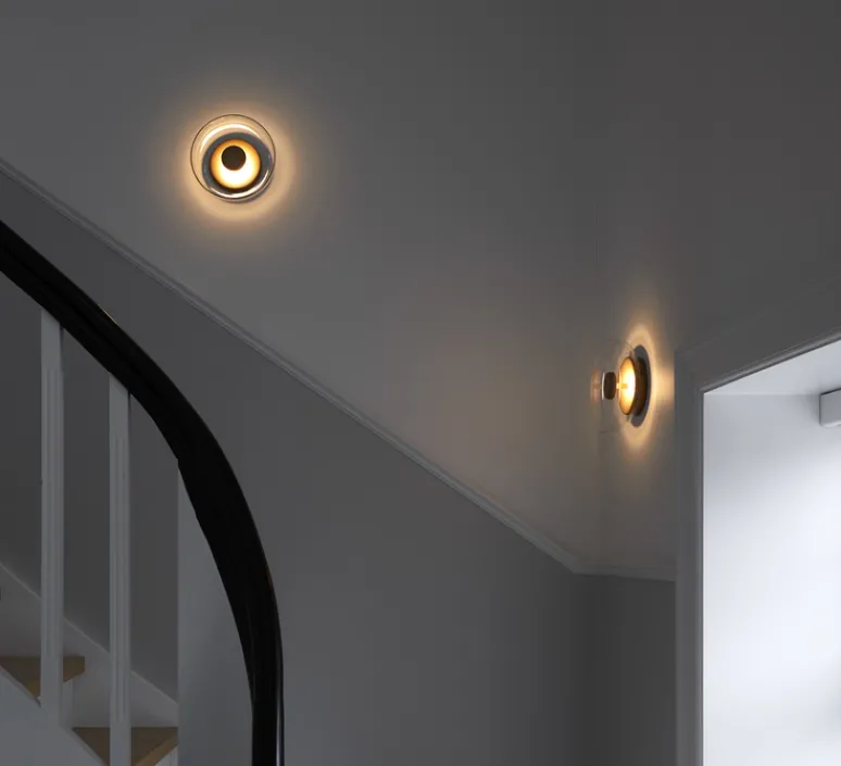 Applique*Nuura Applique murale, Blossi, , Ø23cm, H9cm - or, transparent