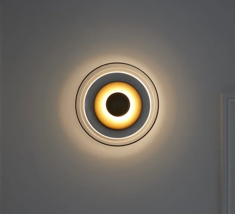 Applique*Nuura Applique murale, Blossi, , Ø23cm, H9cm - or, transparent