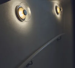 Applique*Nuura Applique murale, Blossi, , Ø23cm, H9cm - or, transparent