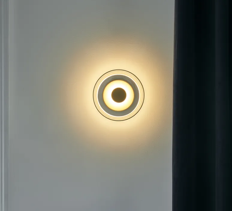 Applique*Nuura Applique murale, Blossi, , Ø23cm, H9cm - or, transparent