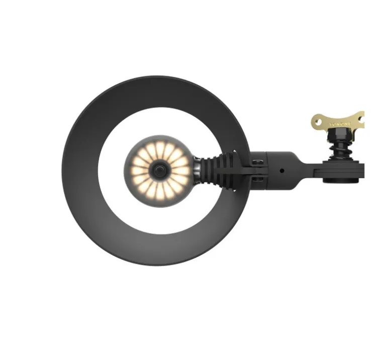 Applique murale, Bolt10, noir ombré, LED, dim, 2700K, 640 lm, L21,9cm, H5,5cm - Tonone