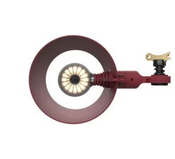 Applique*Tonone Applique murale, Bolt10, , LED, dim, 2700K, 640 lm, L21,9cm, H5,5cm - rouge burgundy