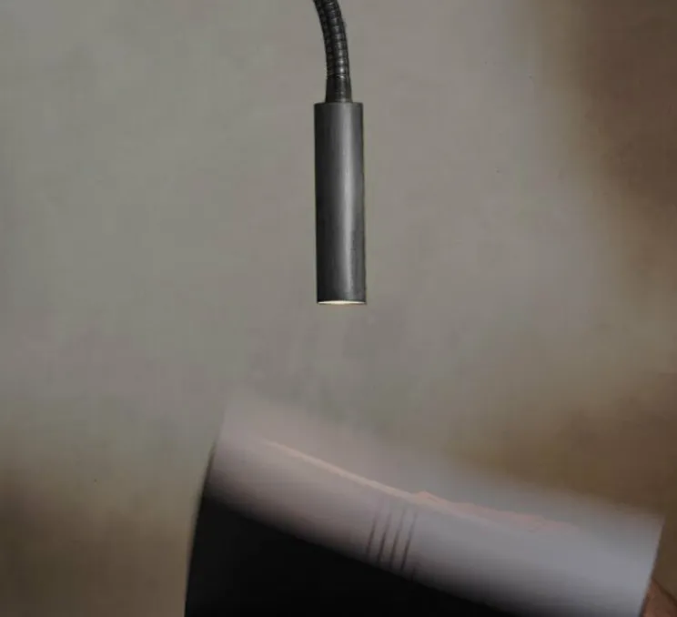 Applique murale, Book Flexo, laiton noirci, L12cm, H8,5cm - Contain