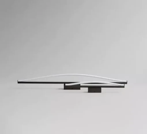 Applique*101 Copenhagen Applique murale, Bow, Big, blanc, bronze, LED, 2400K, lm, L8cm, H100cm -