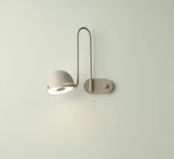Applique*B.lux Applique murale, Bowee W1 Right, , LED, 2700K, 1050 lm, L30cm, H35cm - B-Lux beige