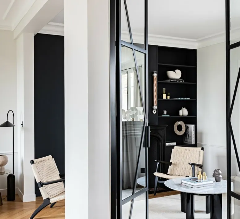 Applique*Wever&Ducré Applique murale, Box 1.0, , QT14, H10cm, L10cm - Wever&Ducre noir brossé