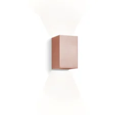 Applique murale, Box, LED, cuivre brossé, 3000K, 440lm, H16cm - Wever&Ducre
