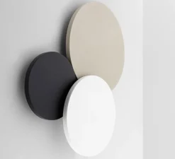 Applique*Lumen Center Italia Applique murale, Brawall S, , LED, dim, 3000k, 330 lm, Ø16cm - noir